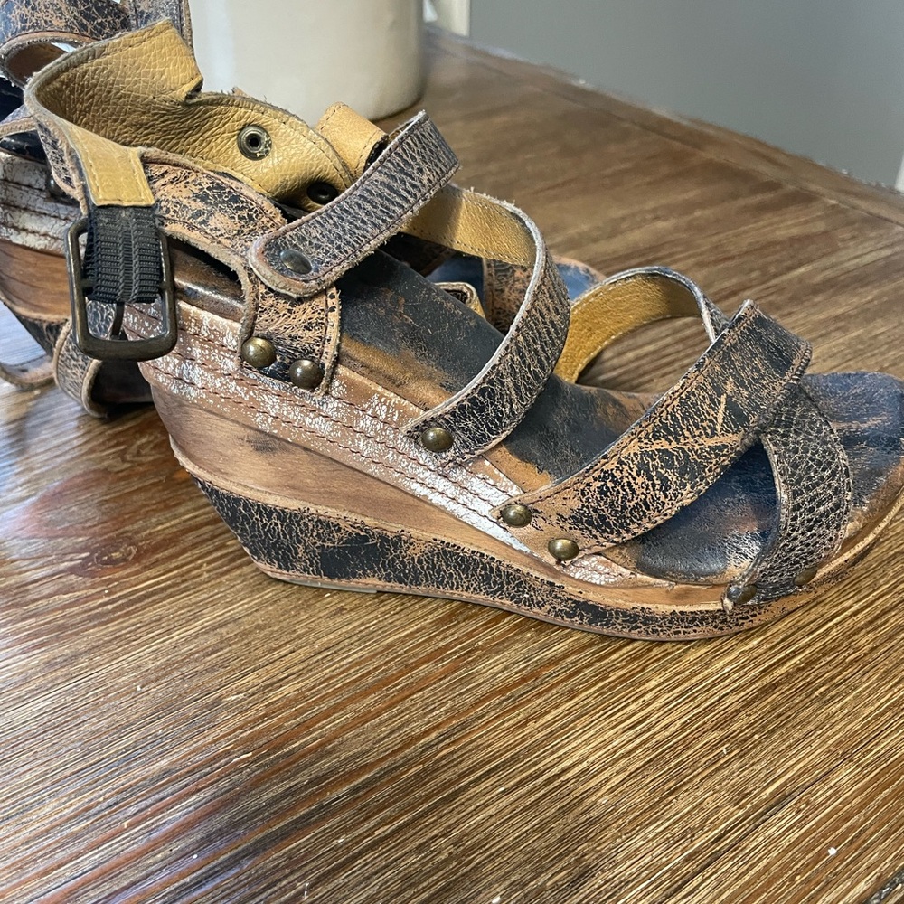Bed Stu wedge sandals